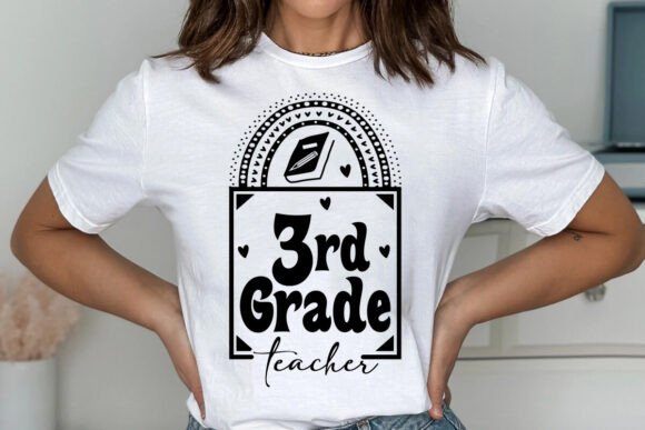 3rd Grade Teacher SVG, Back to School: A Digital Toolkit for Educators and Creators