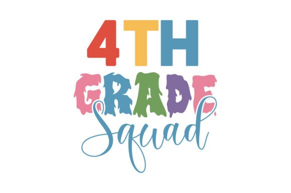 4th Grade Squad Back to School T-shirts: The Ultimate Solution for Custom Apparel and POD Success