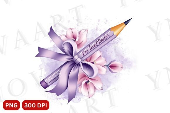 Back to School Pencil Florals PNG Free: Elevate Your Classroom and Creations