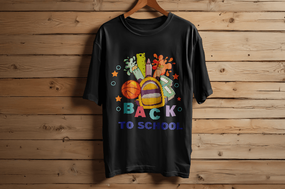 Back to School Shirt Design PNG: A Versatile Asset for Creative Projects