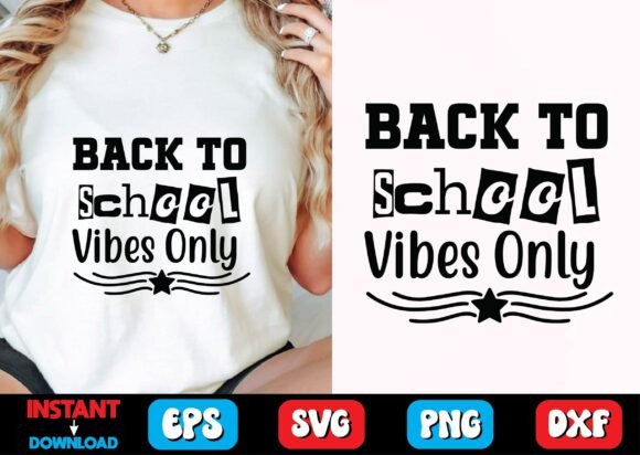 Back to School Vibes Only SVG Design: Strategic Use for Creative and Business Goals