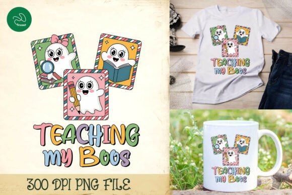 Cute Teaching My Boos Back to School PNG: A Versatile Digital Asset for Creative Projects