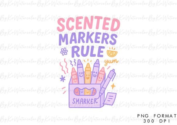 Evaluating Back to School Markers Rule PNG for Creative Projects