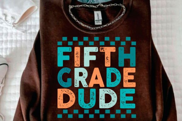 Fifth Grade Dude Svg, Back to School Svg: A Versatile Design for Creative Projects