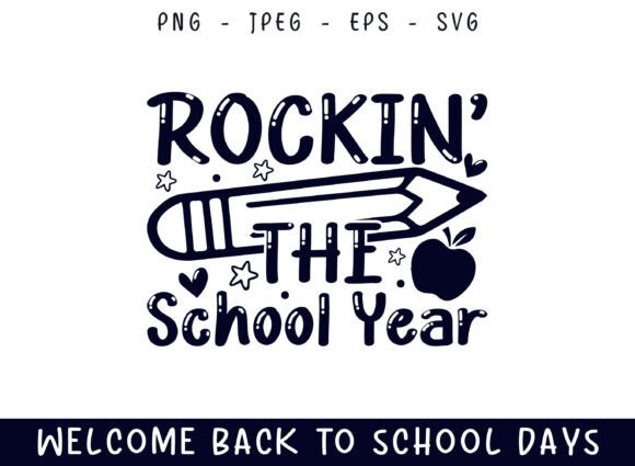 Rocking the School Year: Back to School and Kindergarten School Days Vibes