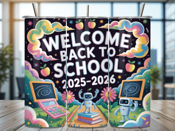 Welcome Back to School Robots Tumbler: A Practical Guide for Designers and Creators