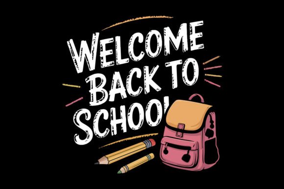 Welcome Back to School T-shirts Design